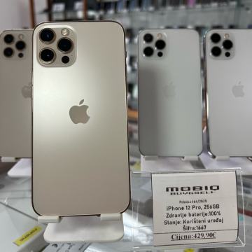 iPhone 12 Pro, 256GB,- Garancija 1 Godina - WWW.MOBIQ.HR