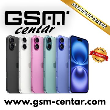 APPLE IPHONE 16 128GB BLACK - AKCIJA !!