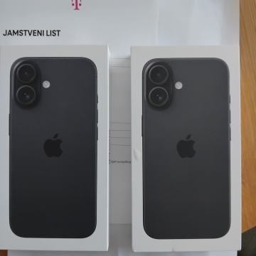 IPHONE 16 128GB,NIJE IZLOŽEBENI MODEL, NOVO ZAPAKIRANO. TCOM RAČUN
