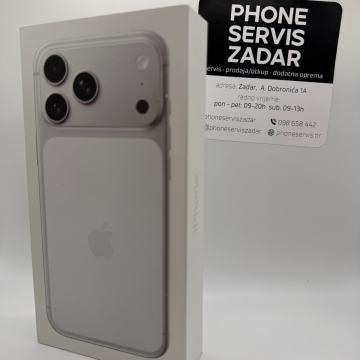 iPhone 17 Pro Max 256GB Silver NOVO