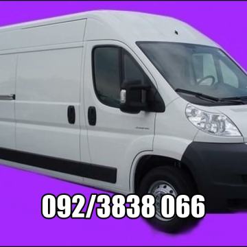 Najjeftiniji najam i iznajmljivanje kombija SA VOZAČEM 092/3838 066