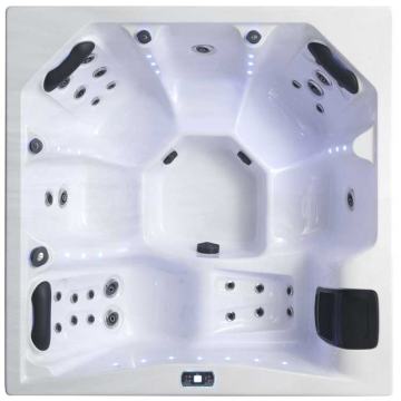 EAGO Hidromasažni Bazen/Jacuzzi IN-401 eco Sterling 6 osoba 200x200x90