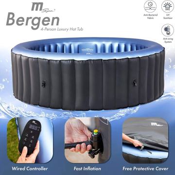 M spa Bergen 4P - hidromasažni bazen