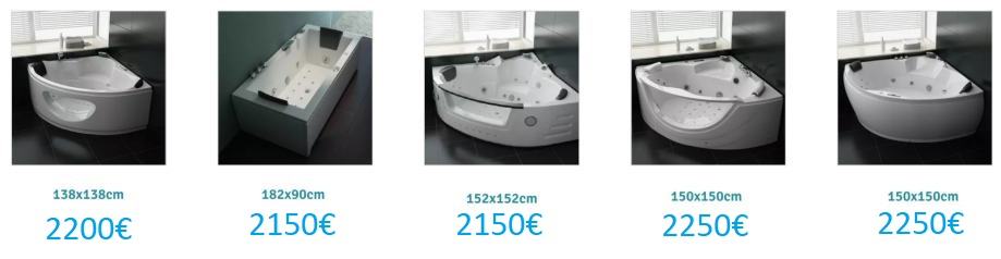 WHIRPOOL JACUZZI - RAZNE VRSTE I DIMENZIJE