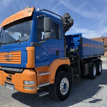 MAN TGA 26.410 kiper kran