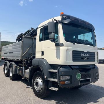MAN TGA 33.360 KIPER KRAN