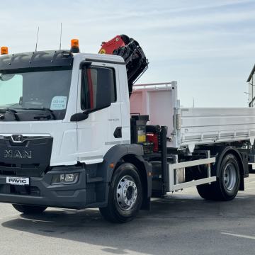 MAN TGM 18.320 4x2 BB/ BL kiper kran