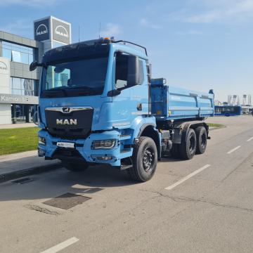 MAN TGS 33.480 6x4 BB - MEILLER TROSTRANI KIPER - BOARDMATIK - NOVO