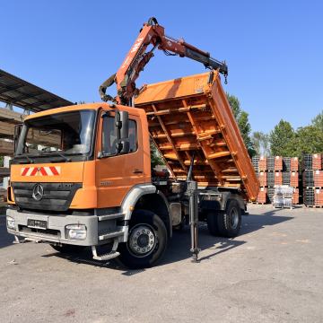 MERCEDES-BENZ AXOR 1828, KIPER - KRAN, 3S MEILLER, DALJINSKI