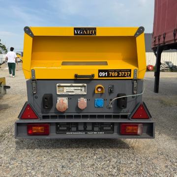 Prikolica sa agregatom Atlas Copco QAX30