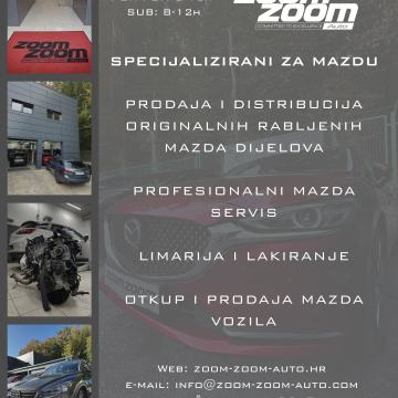 Mazda 3 1.6 2005 RABLJENI DIJELOVI