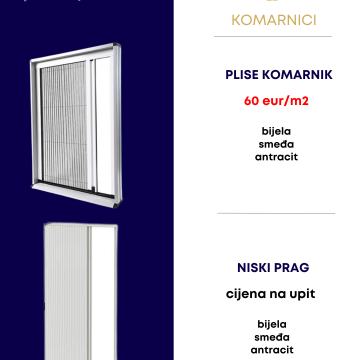 KOMARNIK BIJELI, SMEĐI I ANTRACIT