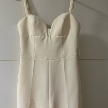 Elisabetta Franchi bijeli kombinezon