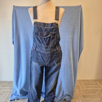 Ženski traper kombinezon, vel. M