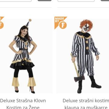 Kostimi za maškare  za grupu