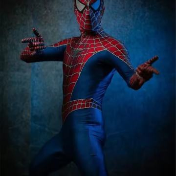 SPIDERMAN KOSTIM ZA ODRASLE VEL 180 CM NOVO