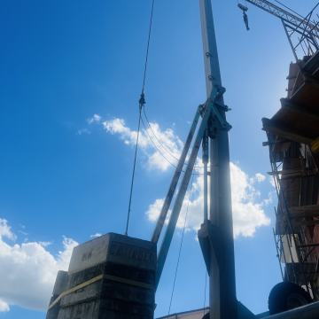 TORANJSKA GRAĐEVINSKA DIZALICA - LUIGI CATTANEO S.p.A