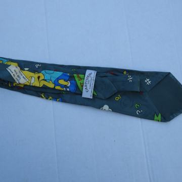 Vintage CARTIUSH "The Simpsons" Kravata – Bart Simpson (1993)