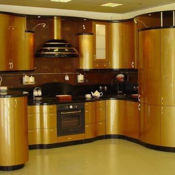 Kuhinja visoki sjaj zakrivljena - -50% akcija do isteka ZALIHA