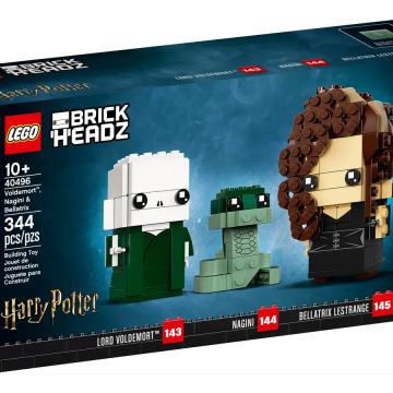 40496 Brickheadz LEGO® Harry Potter™ Voldemort, Nagini &amp;amp; Bellatrix