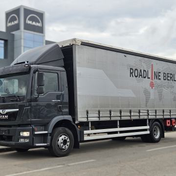 MAN TGM 15.250 4X2 BL - cerada s rampom