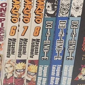 Naruto i Death Note mange 6 volume-a ili trade za1u3 omnibus ili strip