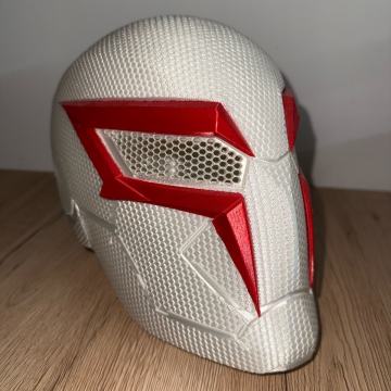 Spiderman 2099 V2- Textured Cosplay maska