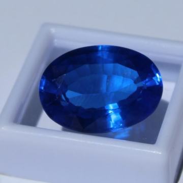 Prirodan veći VVS 19.55kt Royal Blue Topaz ovalnog reza 20x14x8mm