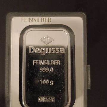 Srebrna poluga 100 grama