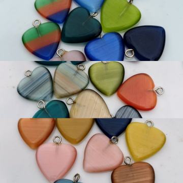 Staklena srca za nakit