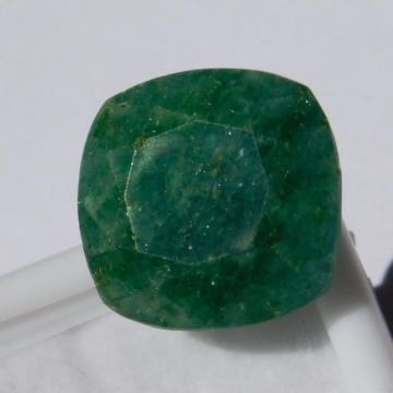 Velik prirodan 12.85kt cushion afrički Smaragd 14x14x8mm