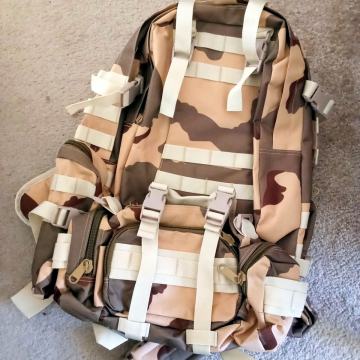 VOJNI RUKSAK 60L (NOVO) VRHUNSKE KVALITETE, VIŠENAMJENSKI, IZVRSTAN