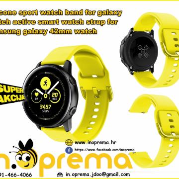 SAMSUNG GALAXY ACTIVE WATCH 42 MM NARUKVICA REMEN PAMETNI GALAXY