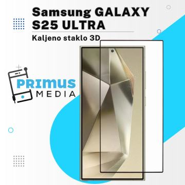 Kaljeno staklo 3D za Samsung GALAXY S25 ULTRA (FULL COVER)