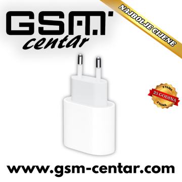 APPLE ORIGINAL 20W USB-C POWER ADAPTER ZA BRZO PUNJENJE