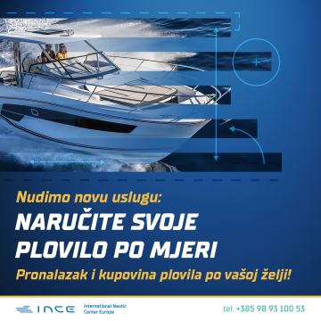 NARUČITE SVOJE PLOVILO- INCE
