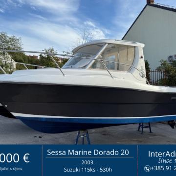 Sessa Marine Dorado 20’ + Suzuki 115