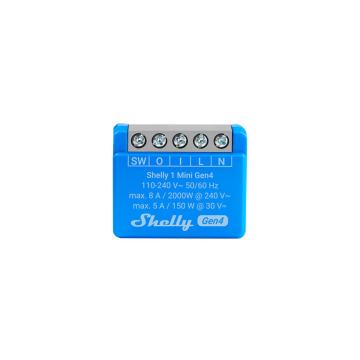 Shelly 1 Mini Gen4 – pametni relej za potpunu kontrolu doma