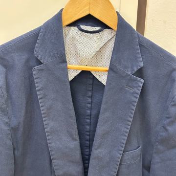 Muški sako, tamnoplavi, strukirani