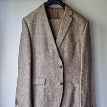 Muško laneno odijelo 52