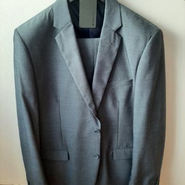 Muško odijelo Galileo 54 slim - svijetlo plavo