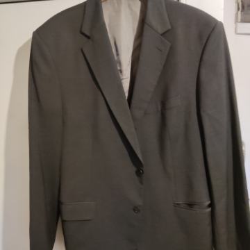 Sivi muški sako ORIG. PAULO OLIVEIRA by Varteks 56 XL kao nov