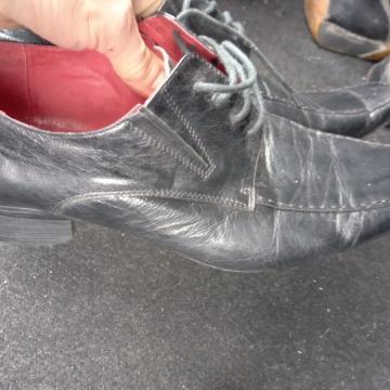 BKR kožne elegantne cipele br.44 bez oštećenja