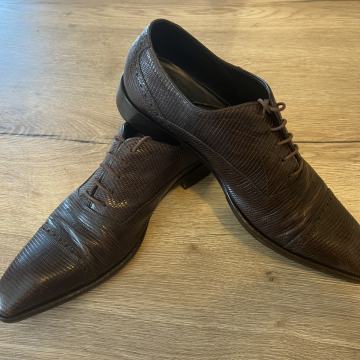 BOSS smeđe kožne cipele original veličina 42 - 43