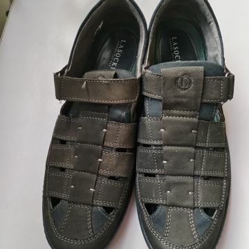 RASPRODAJA - CASUAL MUŠKE KOŽNE POLUSANDALE ;LASOCKI" 45