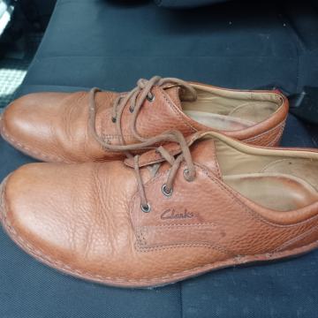 Clarks br.44 kožne kvalitetne šivane udobne cipele