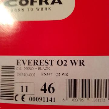 COFRA nove visoke cipele broj 46