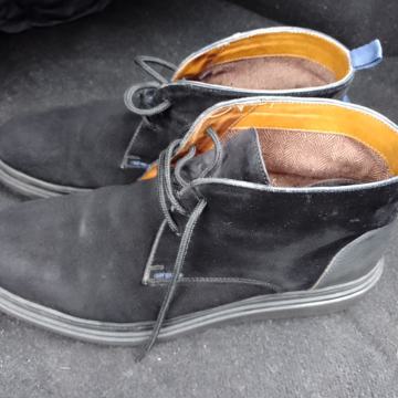 J&K kožne br 45 udobne gležnjače s mekim potplatom