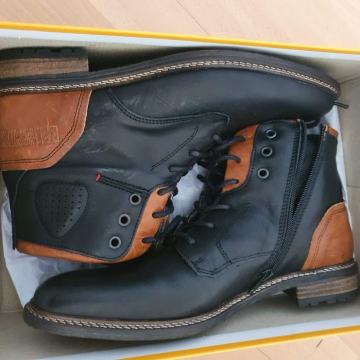 KOŽNE VISOKE CIPELE FUTROVANE BULL-BOKSER