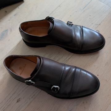 Massimo Dutti monk cipele (s duplom kopčom), EU 45